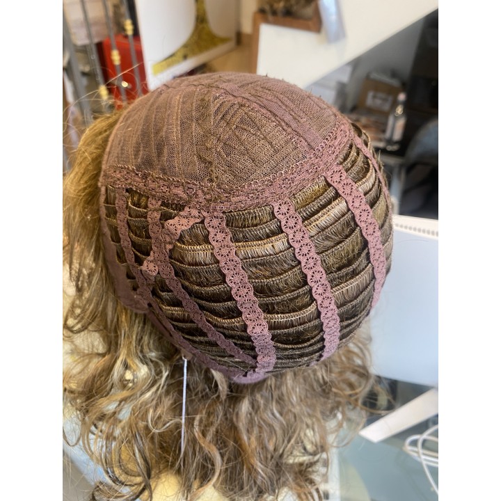 Parrucca sintetica Capelli artificiali capelli lunghi colore biondo