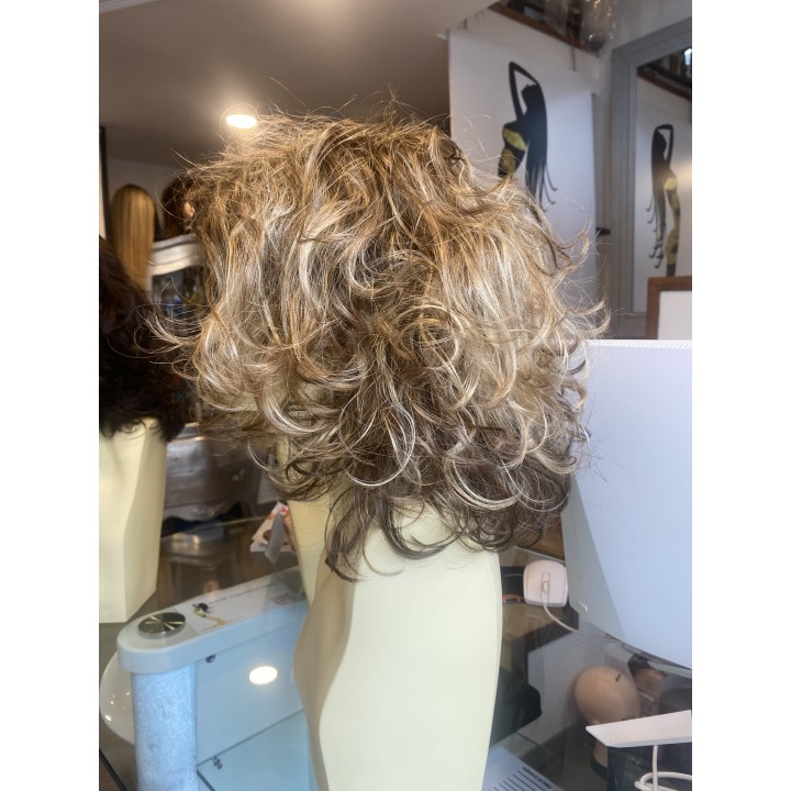 Parrucca sintetica Capelli artificiali capelli lunghi colore biondo