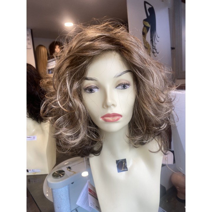 Parrucca sintetica Capelli artificiali capelli lunghi colore biondo