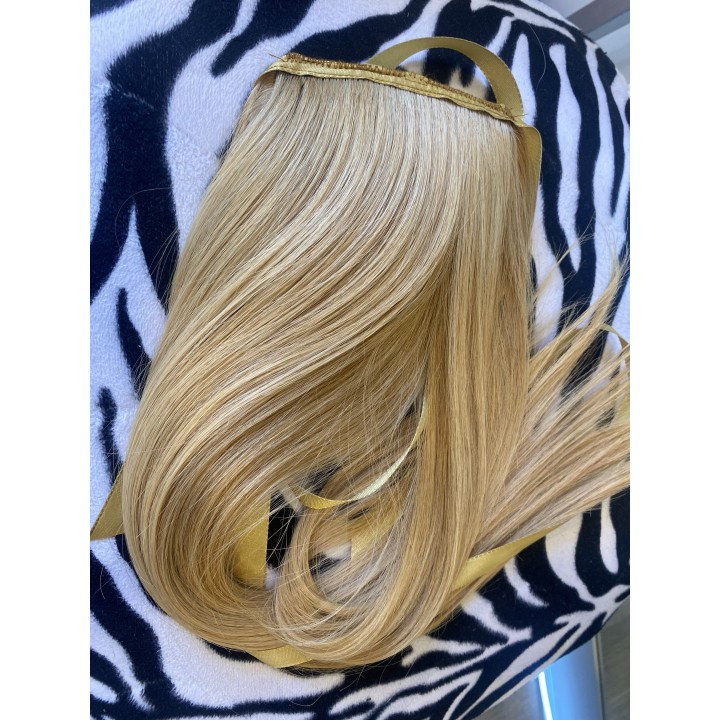 Coda di cavallo, Ponytail capelli veri remy biondi di origine europei
