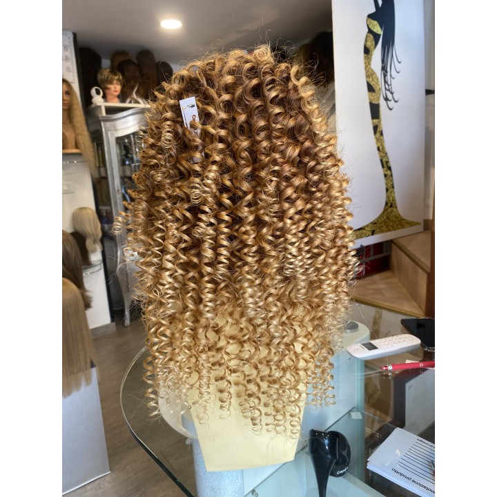 Parrucca capelli veri Remy Brasiliani Colore  biondo sfumato