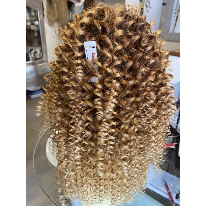 Parrucca capelli veri Remy Brasiliani Colore  biondo sfumato