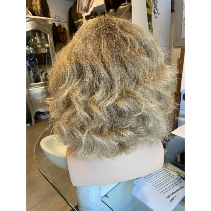 Parrucca Lourdes - Parrucca Capelli Veri Remy Ricci Balayage Biondo