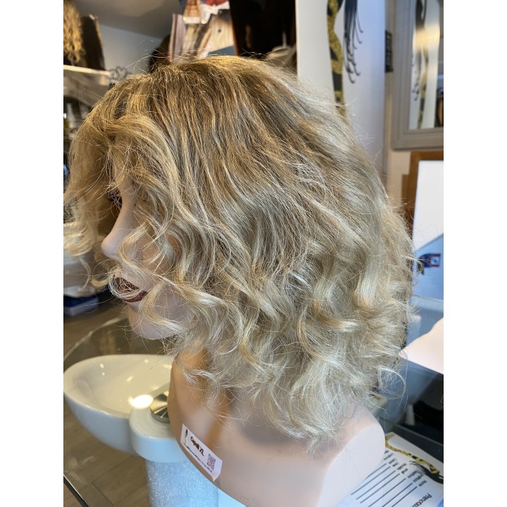 Parrucca Lourdes - Parrucca Capelli Veri Remy Ricci Balayage Biondo