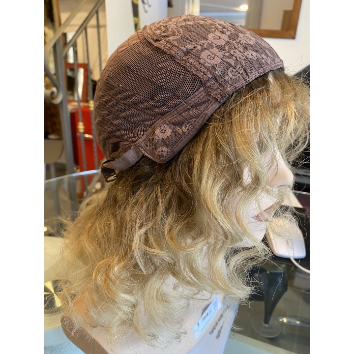Parrucca Lourdes - Parrucca Capelli Veri Remy Ricci Balayage Biondo