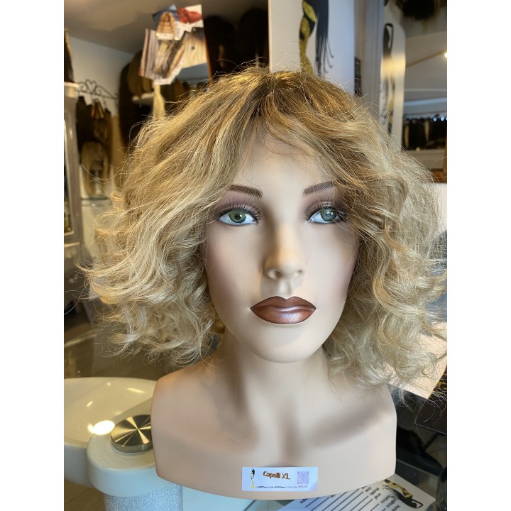 Parrucca Lourdes - Parrucca Capelli Veri Remy Ricci Balayage Biondo