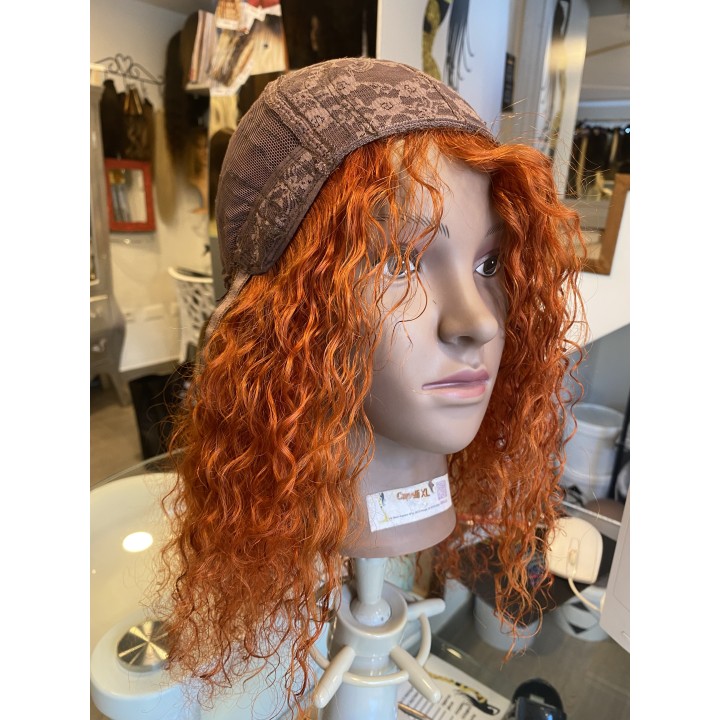 Parrucca di capelli veri Remy ricci brasiliani 100% capelli umani