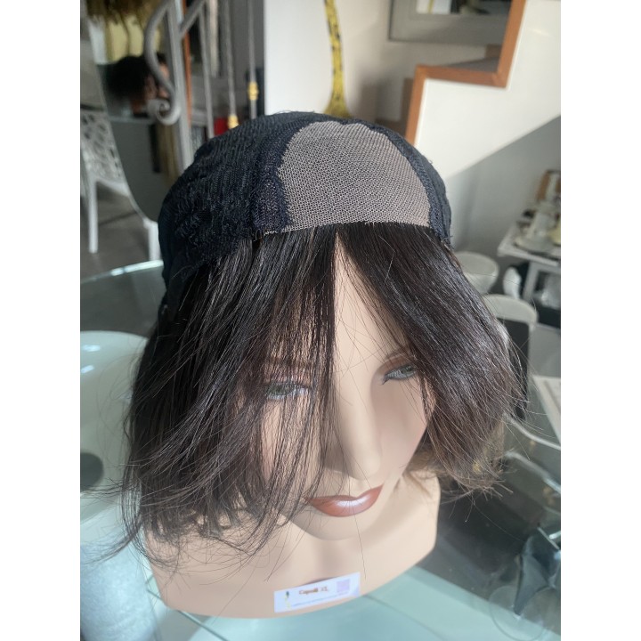 Parrucca di capelli veri Remy lisci Mossi o Ricci capelli brasiliani
