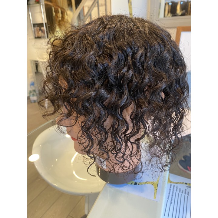 Toupet Closure con clip capelli veri remy varie lunghezze e colori