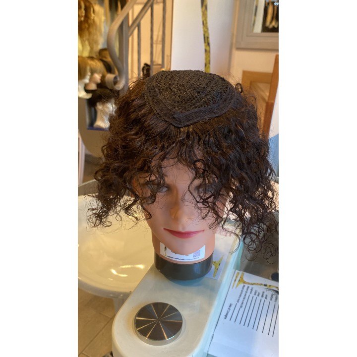 Toupet Closure con clip capelli veri remy varie lunghezze e colori