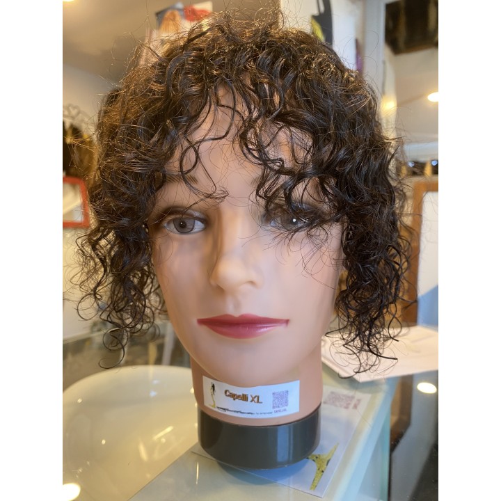 Toupet Closure con clip capelli veri remy varie lunghezze e colori