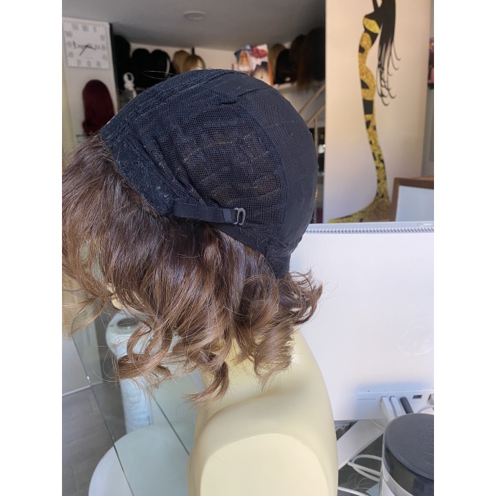 Parrucca Capelli veri remy europei colore biondo chiaro taglio corto