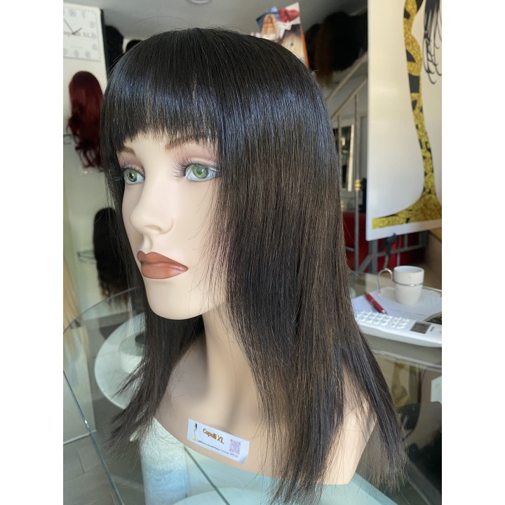 Toupet Calotta con Frangia Remy Veri | Capelli XL