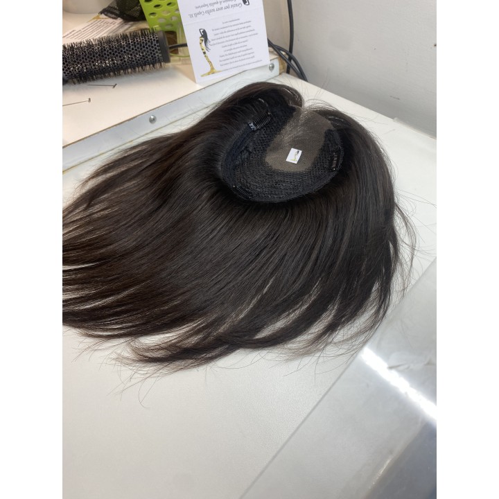 Toupet Calotta con Frangia Remy Veri | Capelli XL