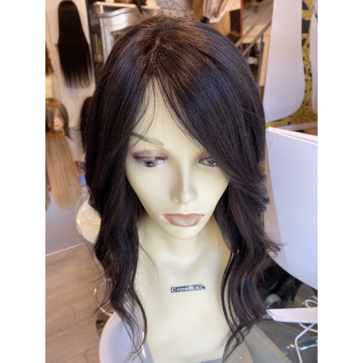 Parrucca Capelli Veri Remy – Liscia o Mossa – Integrazione Invisibile