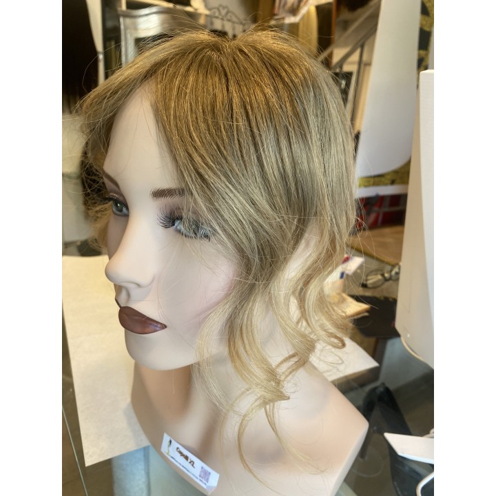 Toupet, Chiusura con clip Capelli veri remy  Colore sfumato