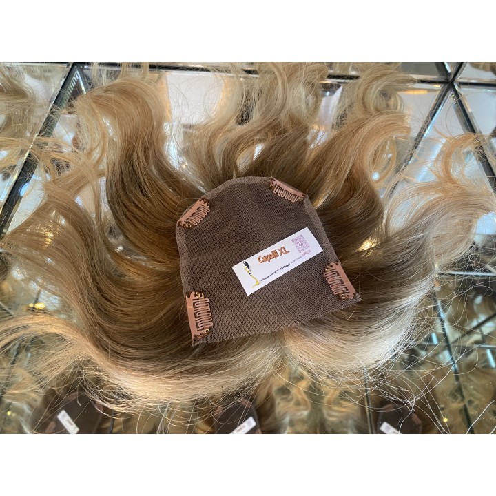 Toupet, Chiusura con clip Capelli veri remy  Colore sfumato