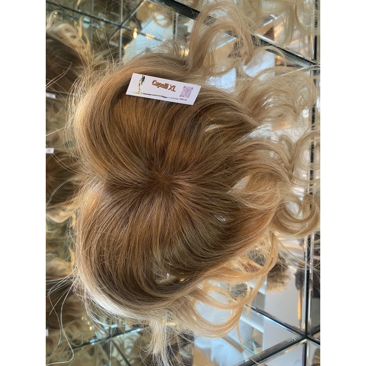 Toupet, Chiusura con clip Capelli veri remy  Colore sfumato
