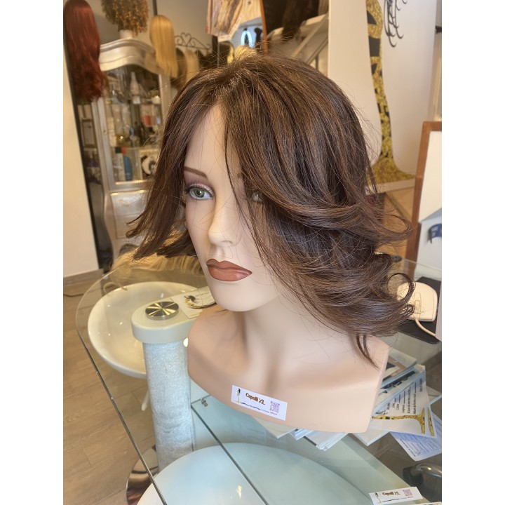 Toupet Closure con clip capelli veri remy varie lunghezze e colori