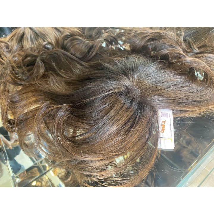 Toupet Closure con clip capelli veri remy varie lunghezze e colori