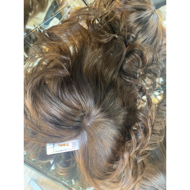 Toupet Closure con clip capelli veri remy varie lunghezze e colori