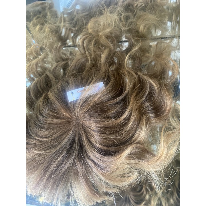 Toupet Frangia Balayage Platino Cenere Remy Europei | Capelli XL