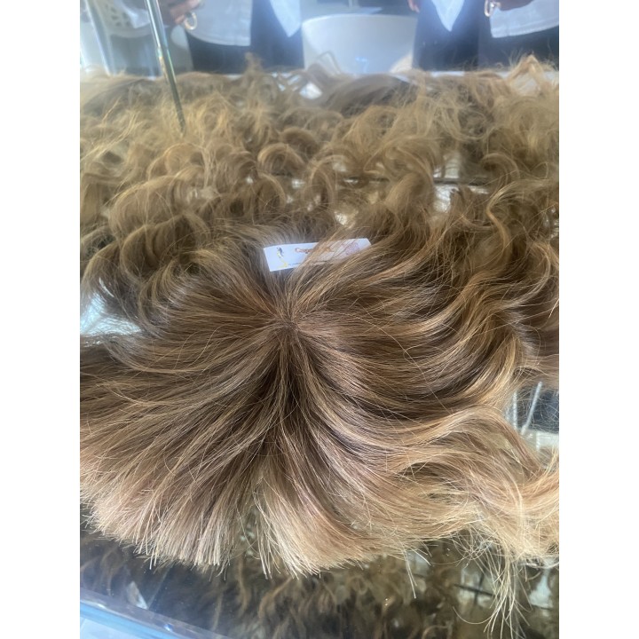 Toupet Frangia Balayage Platino Cenere Remy Europei | Capelli XL