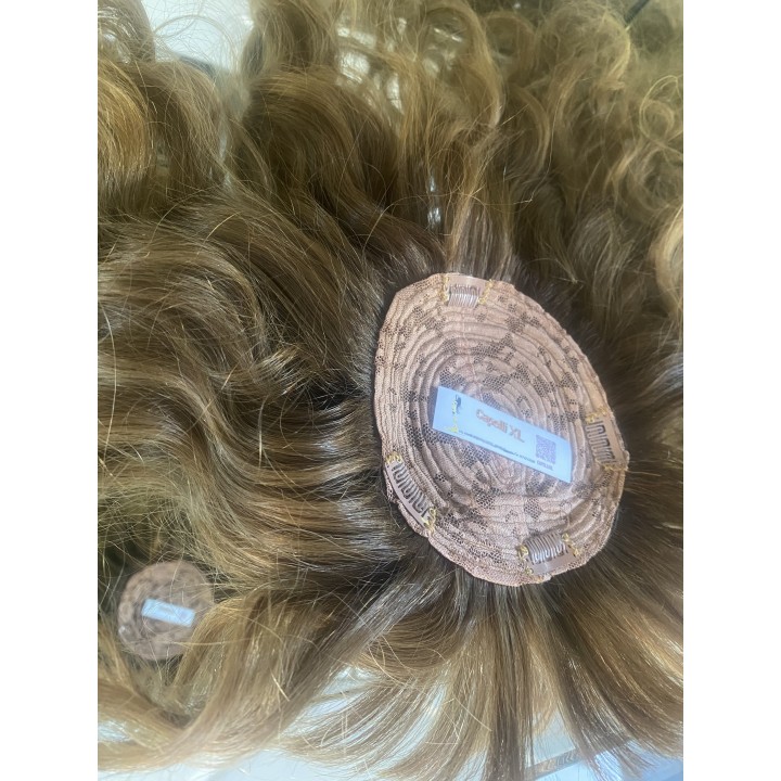 Toupet Frangia Balayage Platino Cenere Remy Europei | Capelli XL