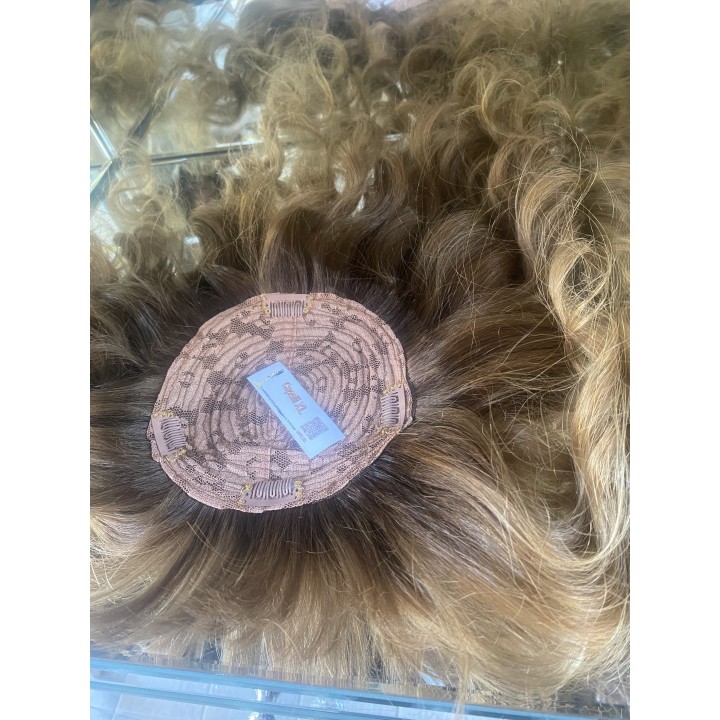 Toupet Frangia Balayage Platino Cenere Remy Europei | Capelli XL