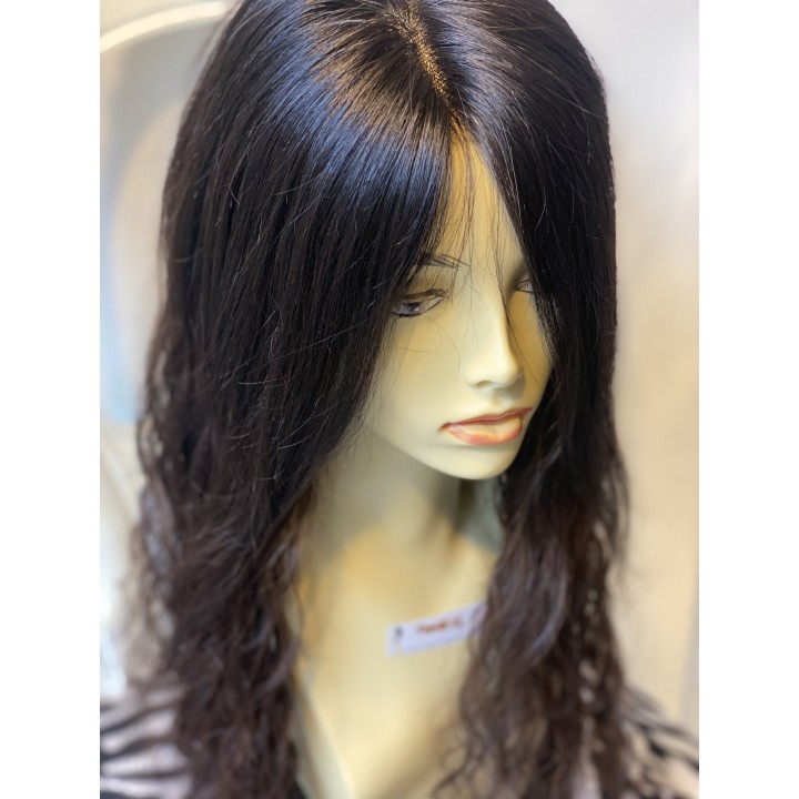 Parrucca di capelli veri Remy ricci brasiliani 100% capelli umani