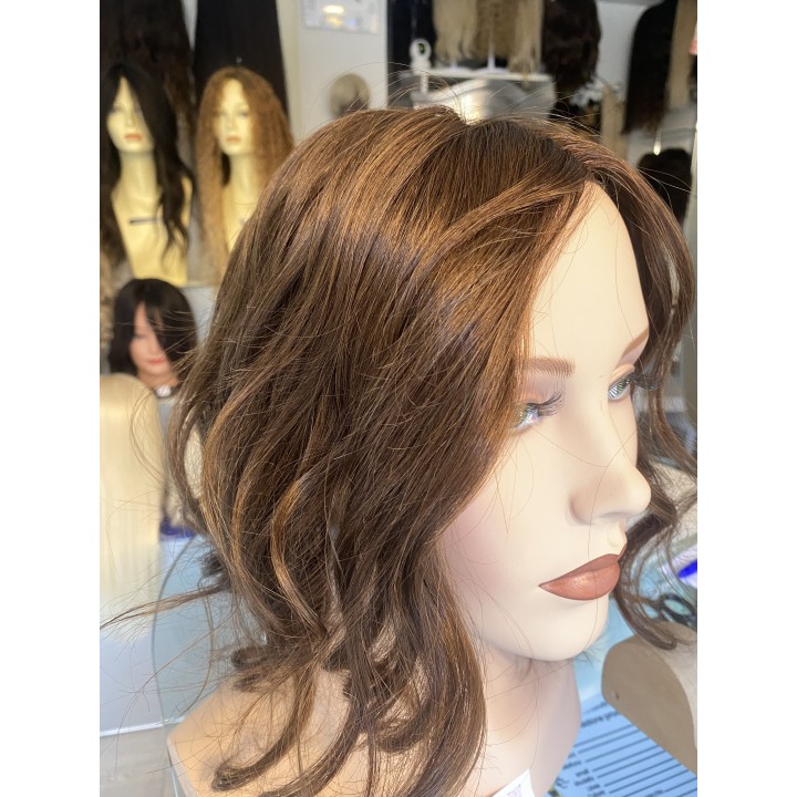 Infoltitore Toupet Microlinea – Capelli veri Remy europei, 14x19 cm