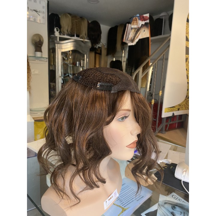 Infoltitore Toupet Microlinea – Capelli veri Remy europei, 14x19 cm