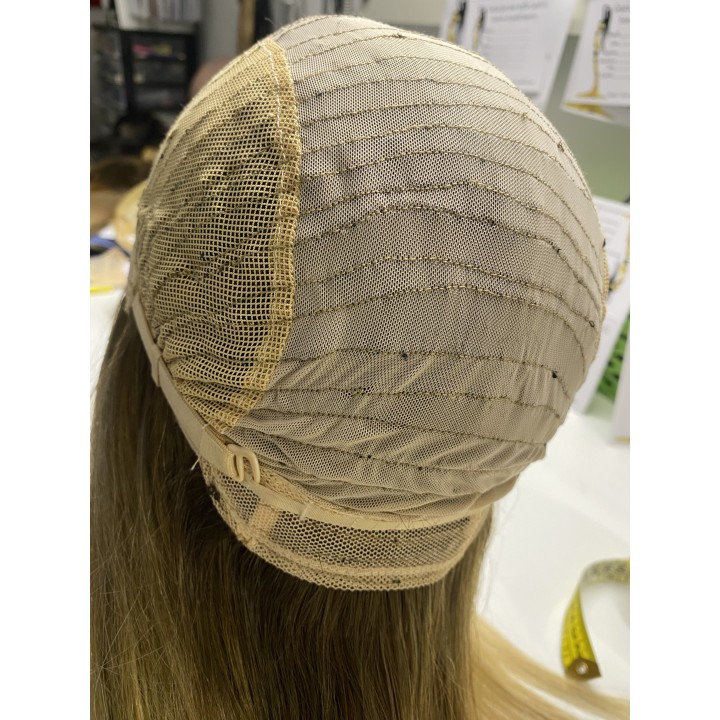 Parrucca capelli veri Remy Europei Colore biondo balayage su misura