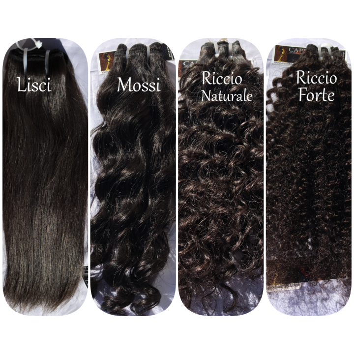 Tessitura Riccia in Capelli Veri Remy Brasiliani – Matassa Cucita