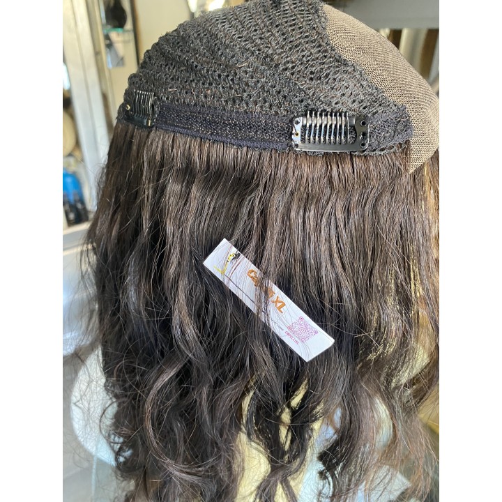 Toupet Infoltitore Monofilamento Capelli Veri | Capelli XL