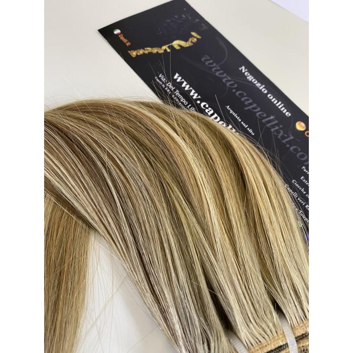 Capelli veri Remy Europei biondo tessitura per extension