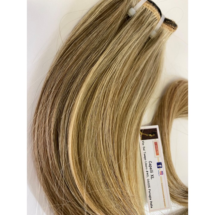 Capelli veri Remy Europei biondo tessitura per extension