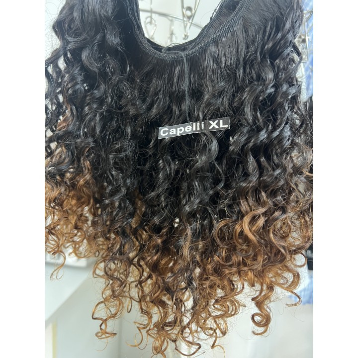 Capelli veri remy ricci Capelli umani Brasiliani ricci