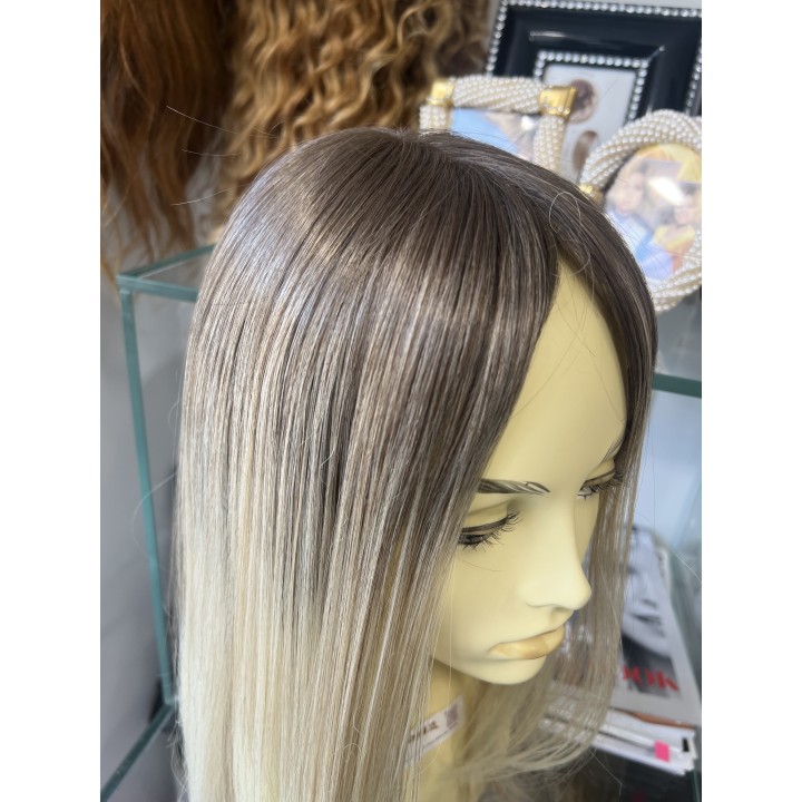 Parrucca capelli veri Remy Europei Colore biondo balayage su misura