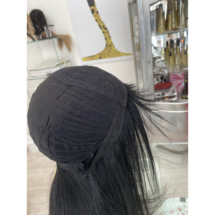 Parrucca mossa Remy - Capelli veri, densità 180%, calotta regolabile