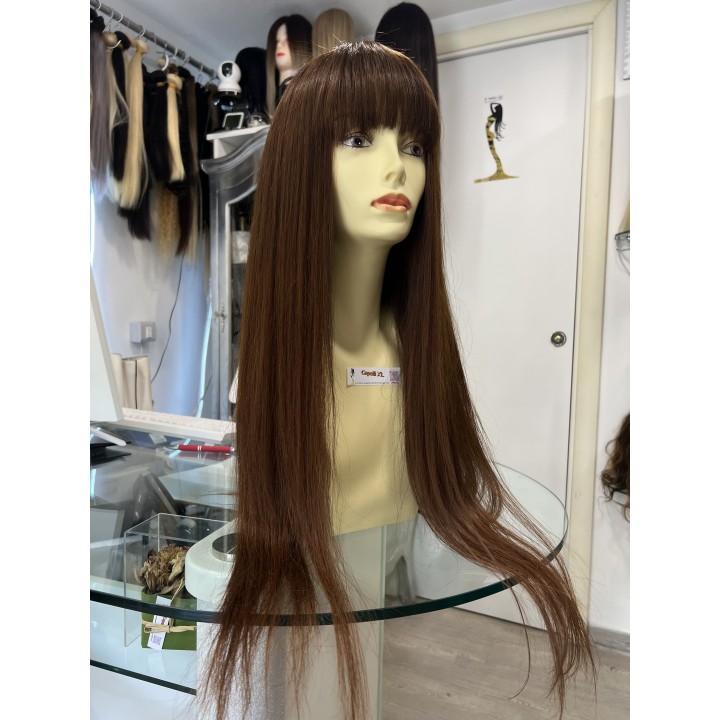 Parrucca 100%  capelli veri remy umani Lunghissima fino a 90cm