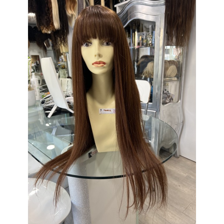 Parrucca 100%  capelli veri remy umani Lunghissima fino a 90cm