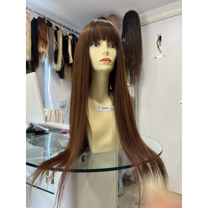 Parrucca 100%  capelli veri remy umani Lunghissima fino a 90cm