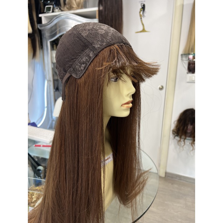 Parrucca 100%  capelli veri remy umani Lunghissima fino a 90cm