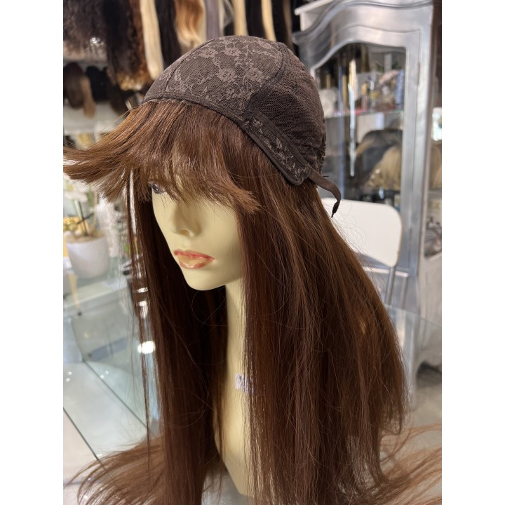 Parrucca 100%  capelli veri remy umani Lunghissima fino a 90cm