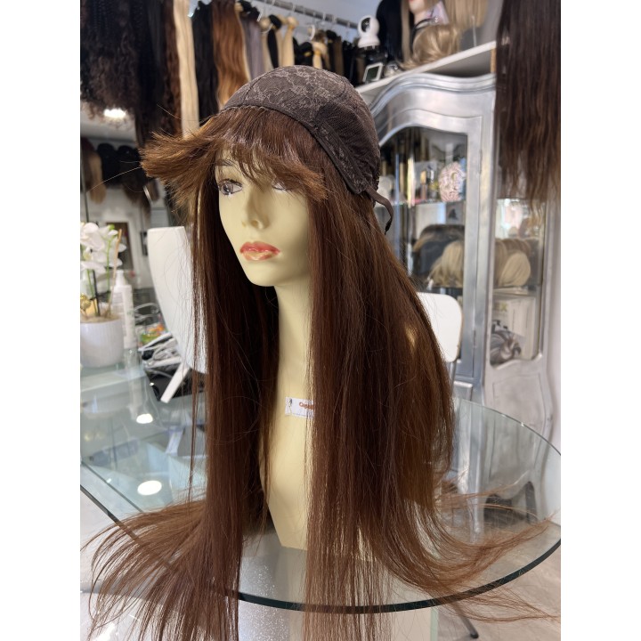 Parrucca 100%  capelli veri remy umani Lunghissima fino a 90cm