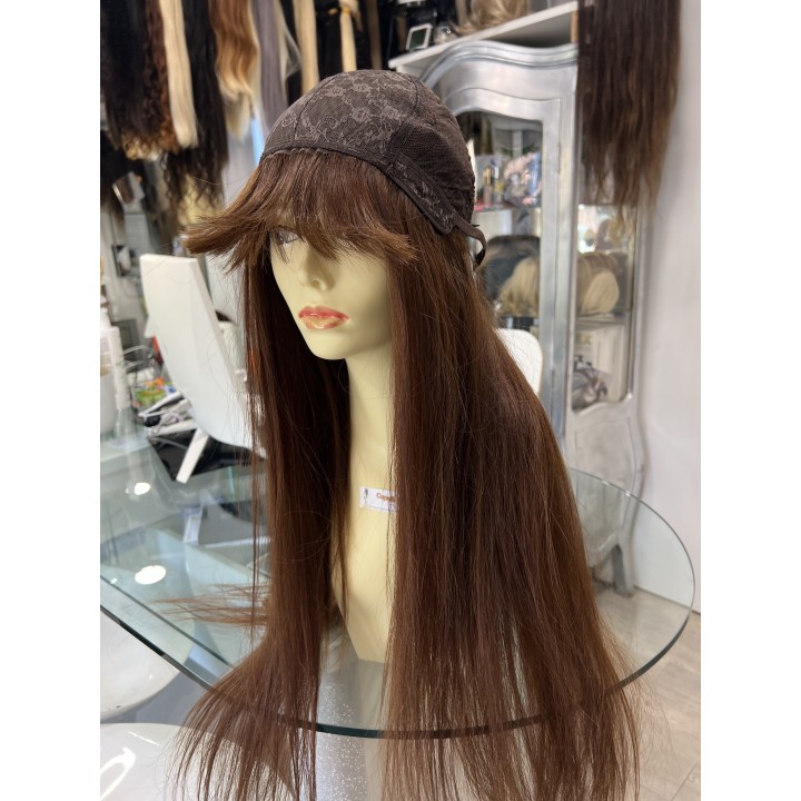 Parrucca 100%  capelli veri remy umani Lunghissima fino a 90cm
