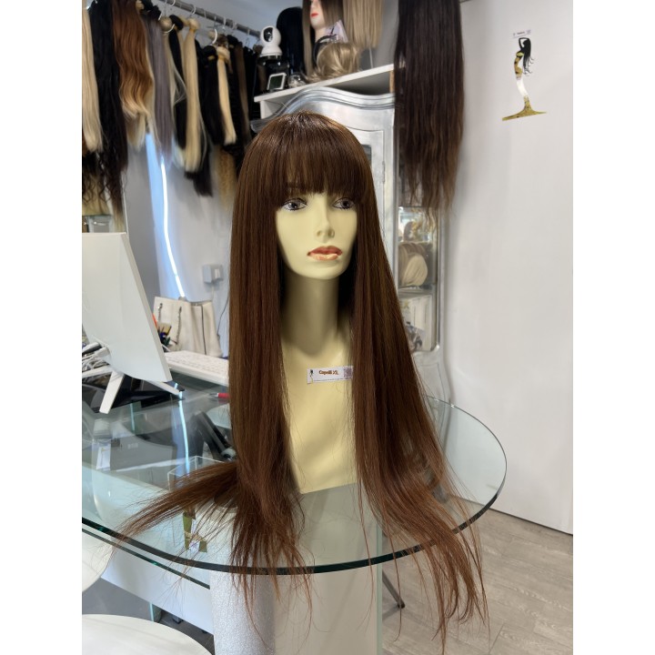 Parrucca 100%  capelli veri remy umani Lunghissima fino a 90cm
