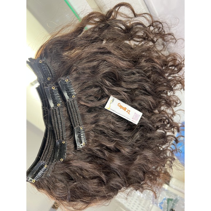 Extension a Clip Capelli Corti Mossi Remy Brasiliani 1247 – Capelli XL