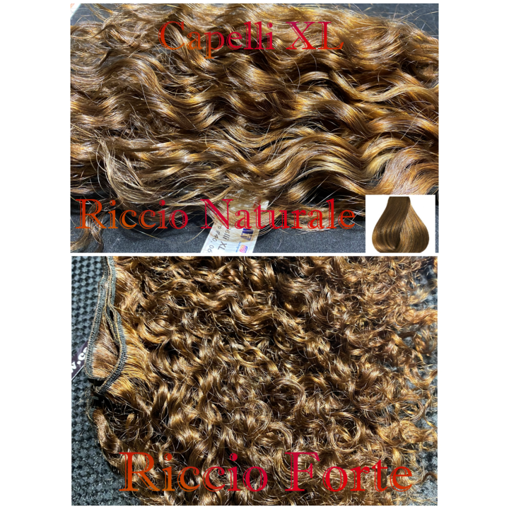 Matassa Capelli Remy Brasiliani Ricci Biondo Naturale 7 | Extension 100g